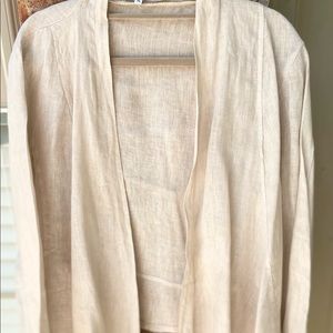 Tempo Paris XL Linen Jacket